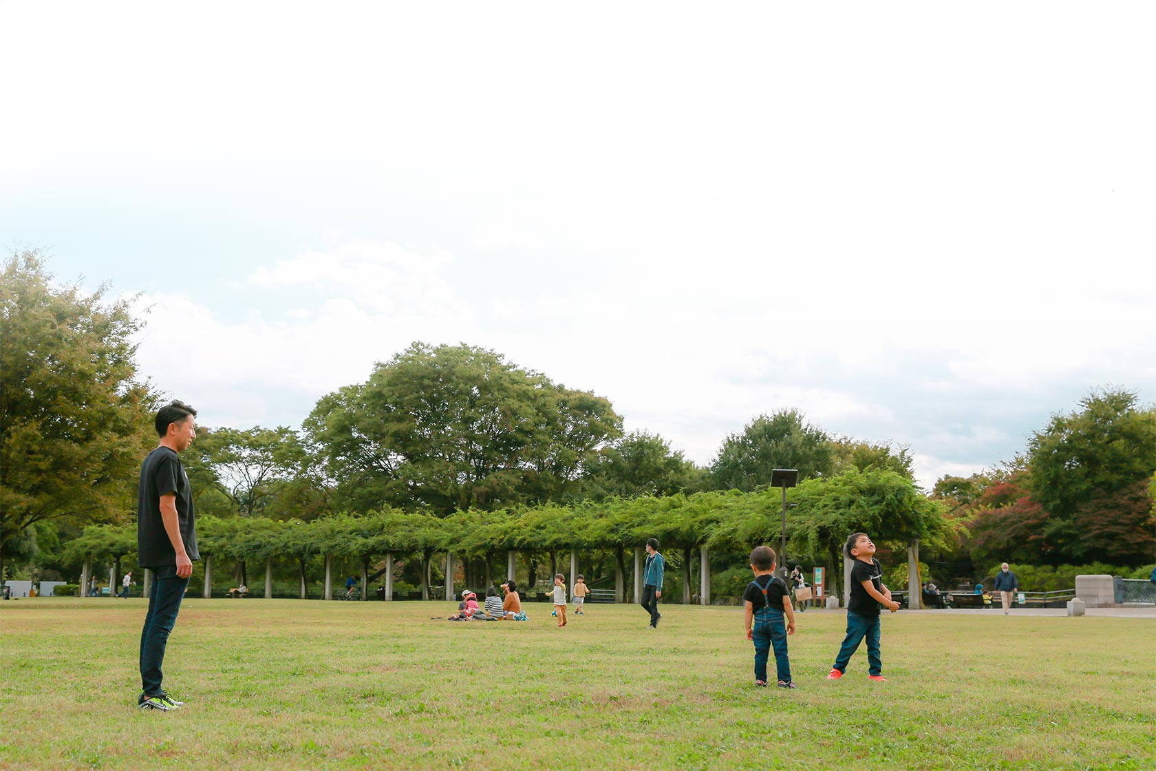 本橋たくみ 公園での写真